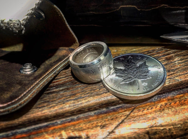 Alchemy Canadian Coin Rings